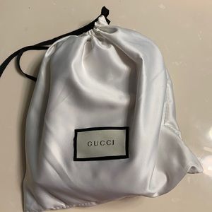 Gucci soft pink leather chain crossbody bag